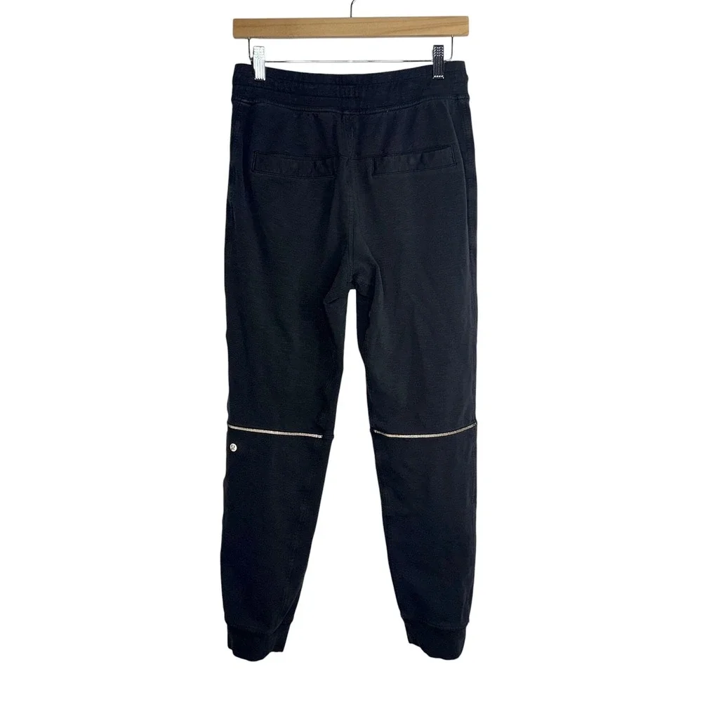 Lululemon City Sweat Jogger Men Black Reflective Tapered Slim Fit Athleisure  M‎